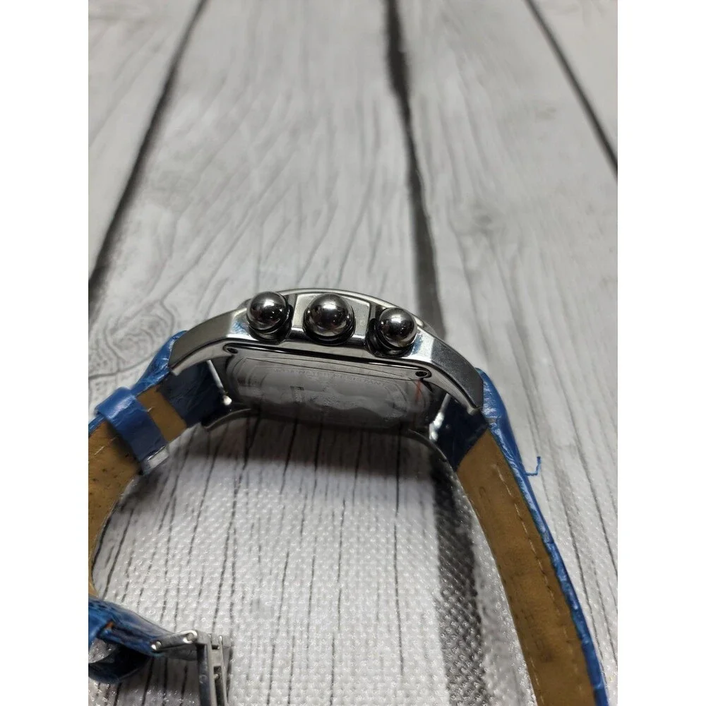 Men's Diamond Watch by Just Bling By RB JB-786-001 Rare Needs Battery
